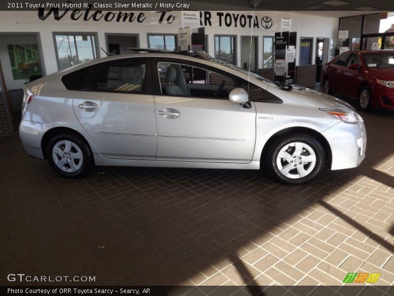 Classic Silver Metallic / Misty Gray 2011 Toyota Prius Hybrid III