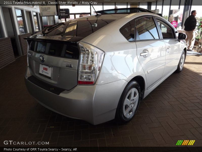 Classic Silver Metallic / Misty Gray 2011 Toyota Prius Hybrid III