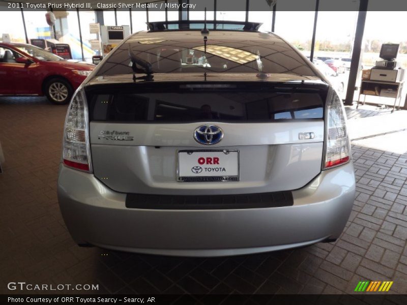 Classic Silver Metallic / Misty Gray 2011 Toyota Prius Hybrid III