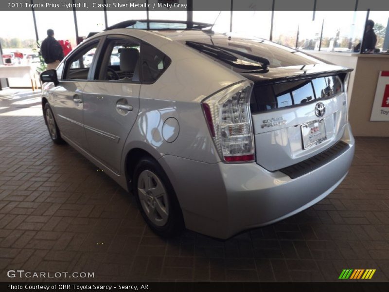 Classic Silver Metallic / Misty Gray 2011 Toyota Prius Hybrid III