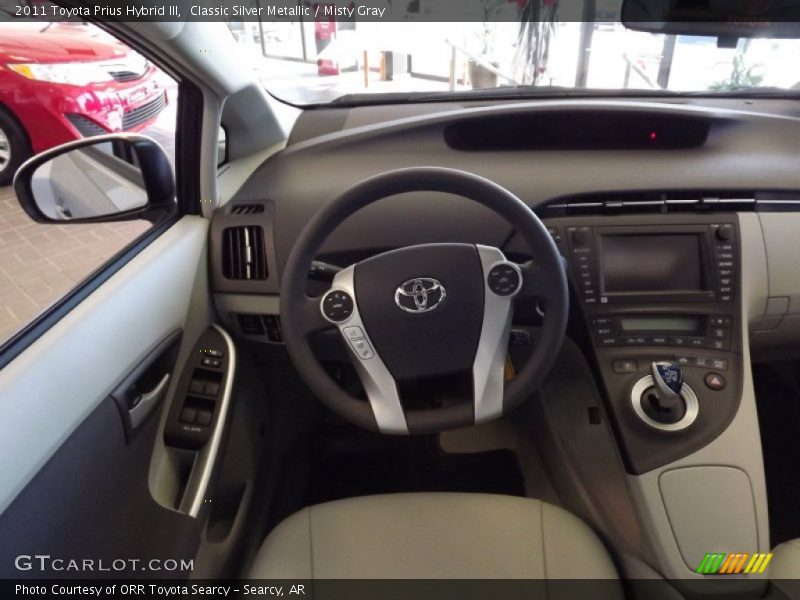 Classic Silver Metallic / Misty Gray 2011 Toyota Prius Hybrid III