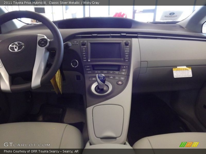 Classic Silver Metallic / Misty Gray 2011 Toyota Prius Hybrid III