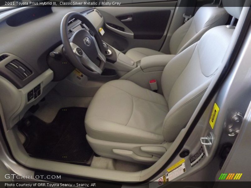 Classic Silver Metallic / Misty Gray 2011 Toyota Prius Hybrid III
