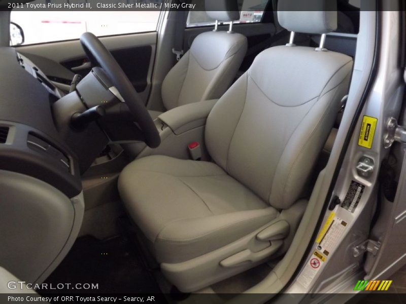 Classic Silver Metallic / Misty Gray 2011 Toyota Prius Hybrid III