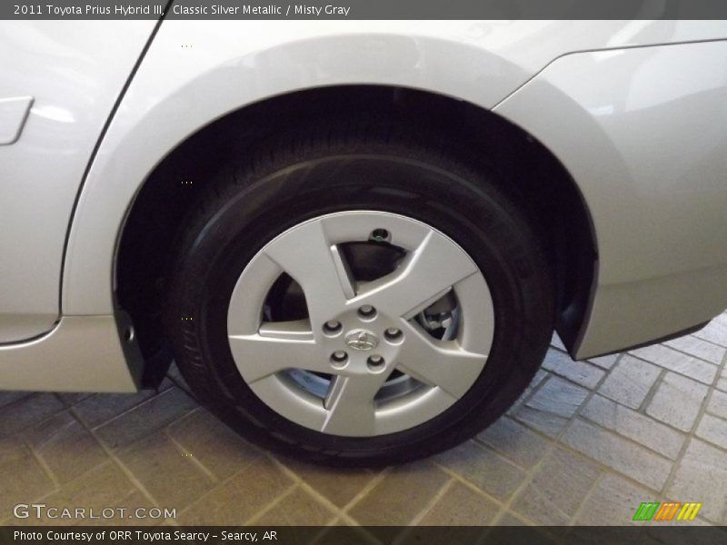 Classic Silver Metallic / Misty Gray 2011 Toyota Prius Hybrid III