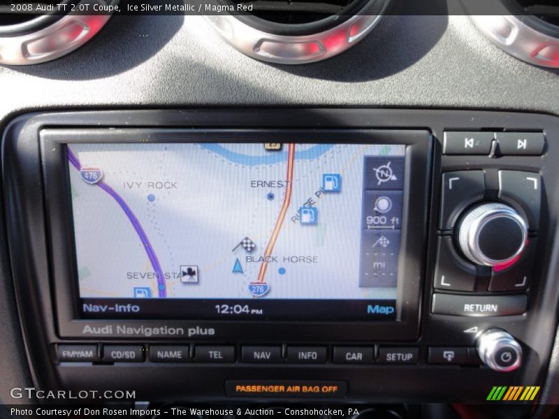 Navigation of 2008 TT 2.0T Coupe