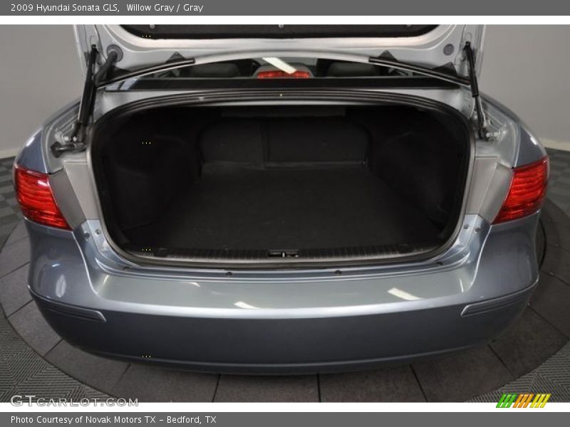 Willow Gray / Gray 2009 Hyundai Sonata GLS