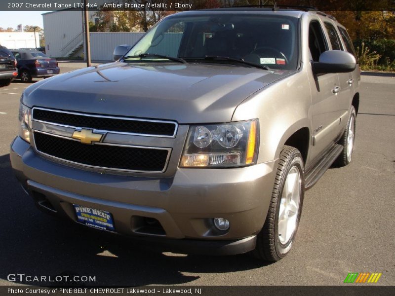Amber Bronze Metallic / Ebony 2007 Chevrolet Tahoe LTZ 4x4