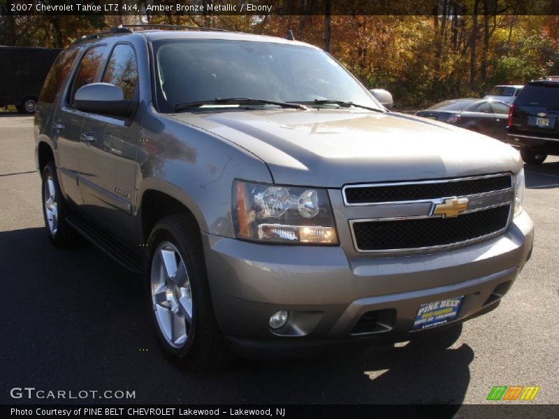 Amber Bronze Metallic / Ebony 2007 Chevrolet Tahoe LTZ 4x4