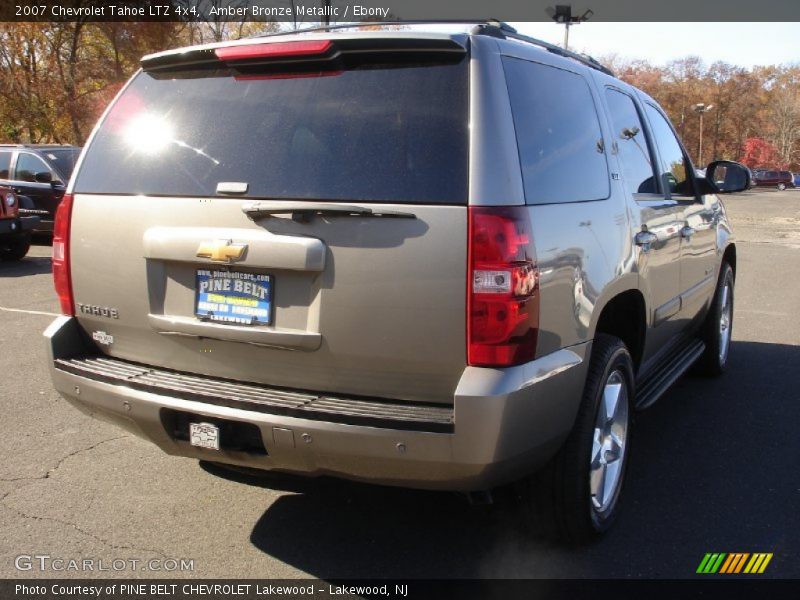 Amber Bronze Metallic / Ebony 2007 Chevrolet Tahoe LTZ 4x4