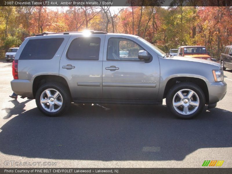 Amber Bronze Metallic / Ebony 2007 Chevrolet Tahoe LTZ 4x4
