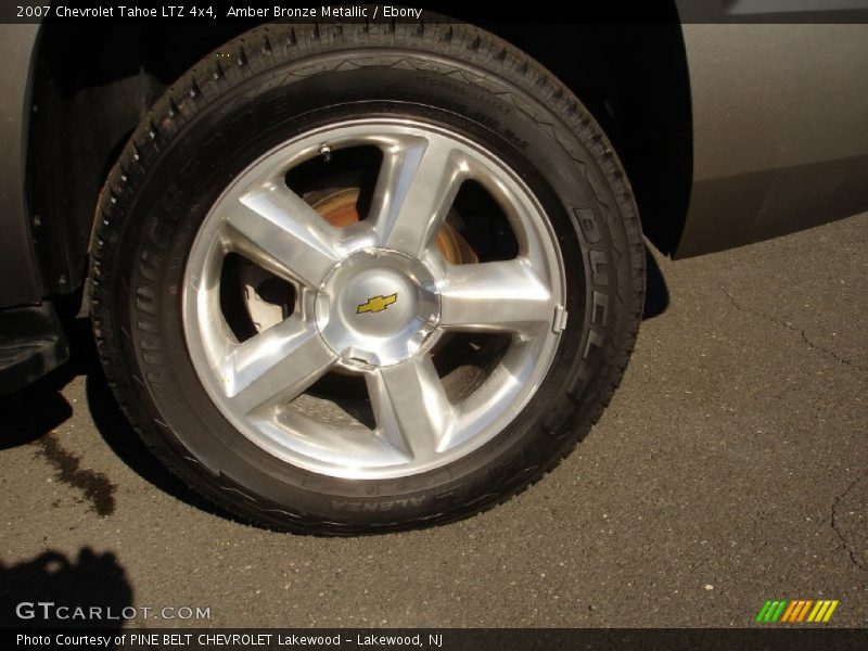 Amber Bronze Metallic / Ebony 2007 Chevrolet Tahoe LTZ 4x4