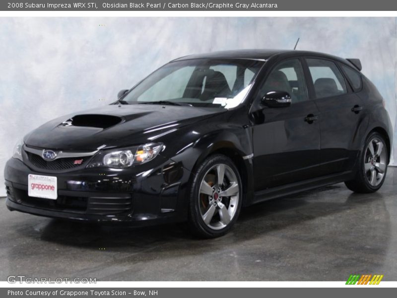 Front 3/4 View of 2008 Impreza WRX STi