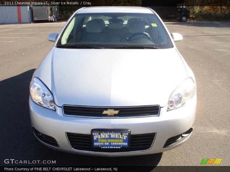 Silver Ice Metallic / Gray 2011 Chevrolet Impala LT