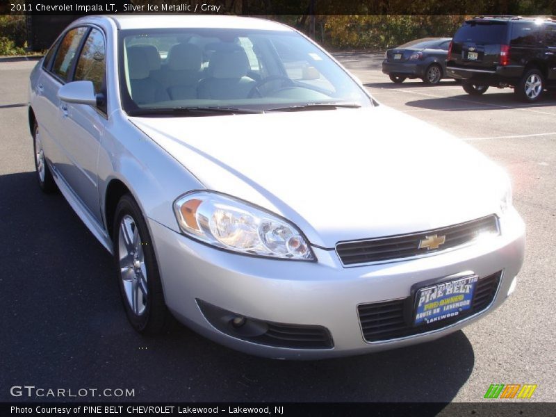 Silver Ice Metallic / Gray 2011 Chevrolet Impala LT