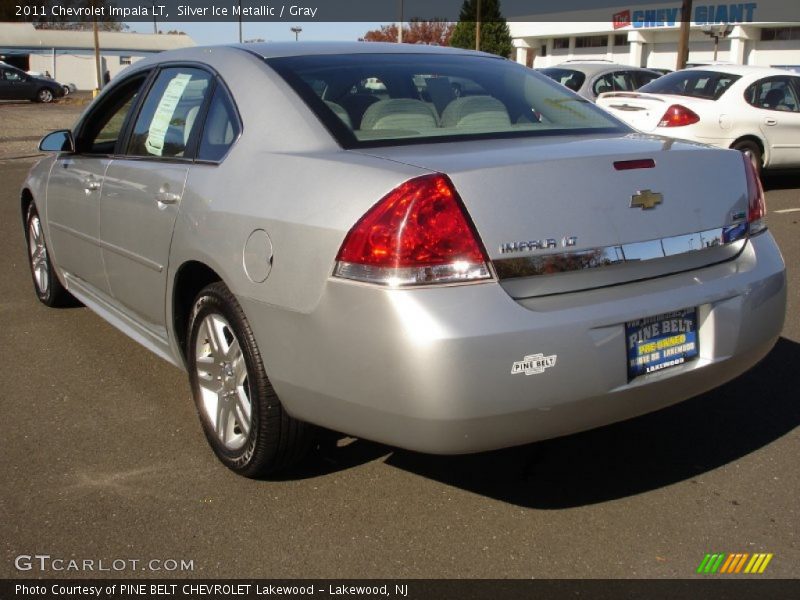 Silver Ice Metallic / Gray 2011 Chevrolet Impala LT