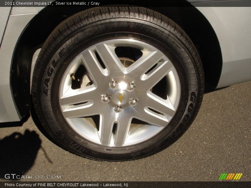 Silver Ice Metallic / Gray 2011 Chevrolet Impala LT
