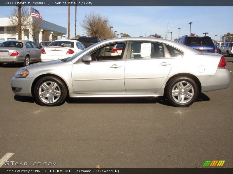 Silver Ice Metallic / Gray 2011 Chevrolet Impala LT