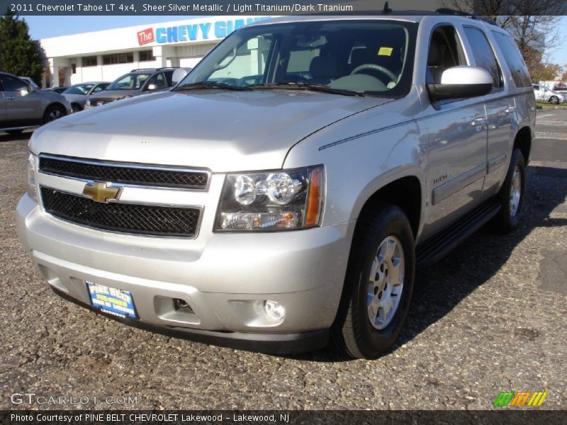 Sheer Silver Metallic / Light Titanium/Dark Titanium 2011 Chevrolet Tahoe LT 4x4