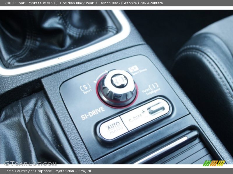 Controls of 2008 Impreza WRX STi