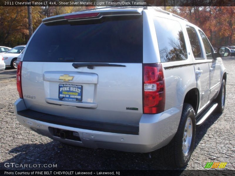 Sheer Silver Metallic / Light Titanium/Dark Titanium 2011 Chevrolet Tahoe LT 4x4