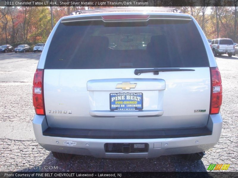 Sheer Silver Metallic / Light Titanium/Dark Titanium 2011 Chevrolet Tahoe LT 4x4