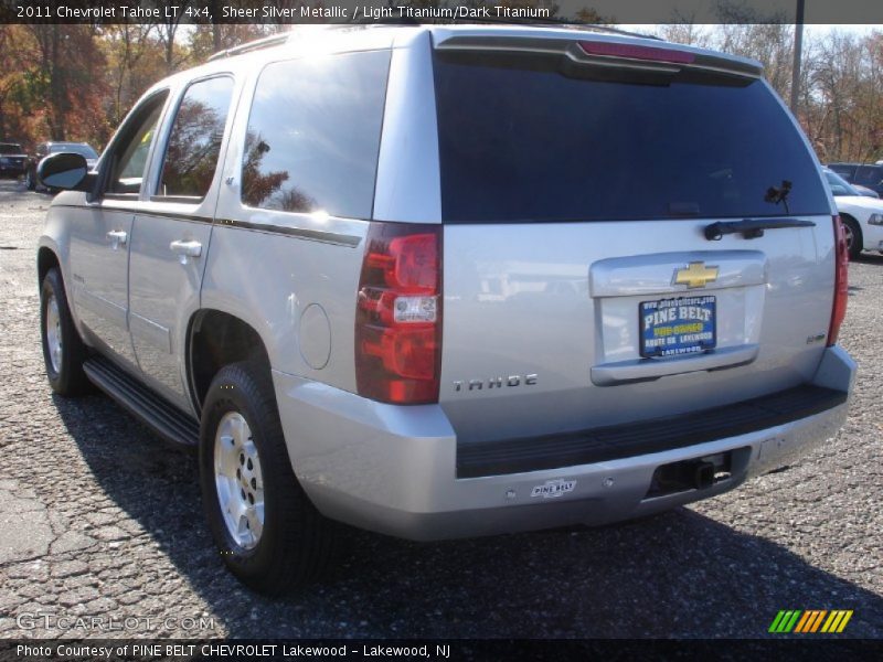 Sheer Silver Metallic / Light Titanium/Dark Titanium 2011 Chevrolet Tahoe LT 4x4