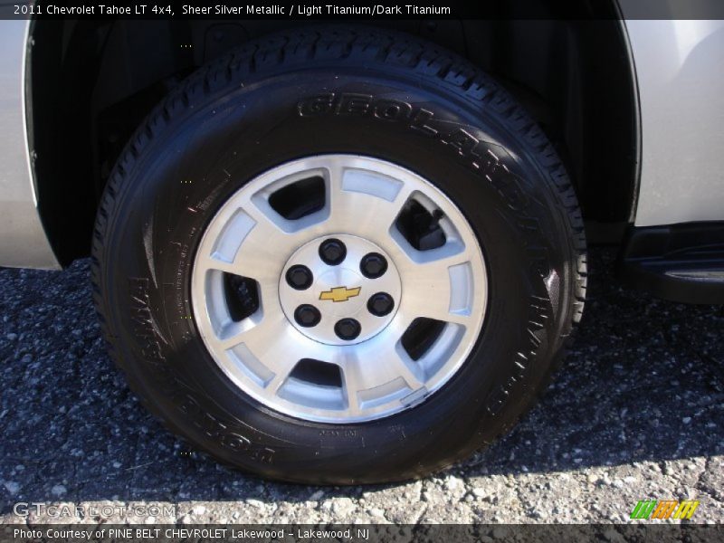 Sheer Silver Metallic / Light Titanium/Dark Titanium 2011 Chevrolet Tahoe LT 4x4