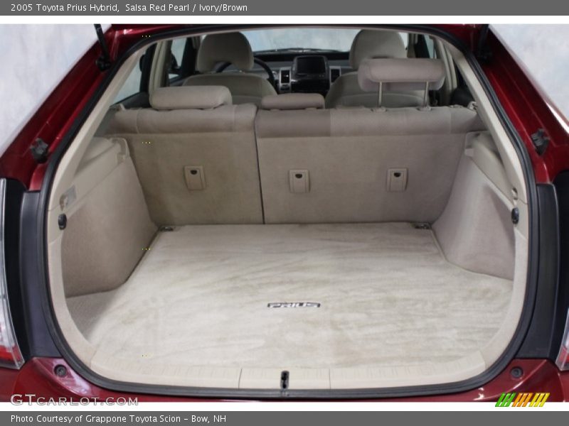 Salsa Red Pearl / Ivory/Brown 2005 Toyota Prius Hybrid