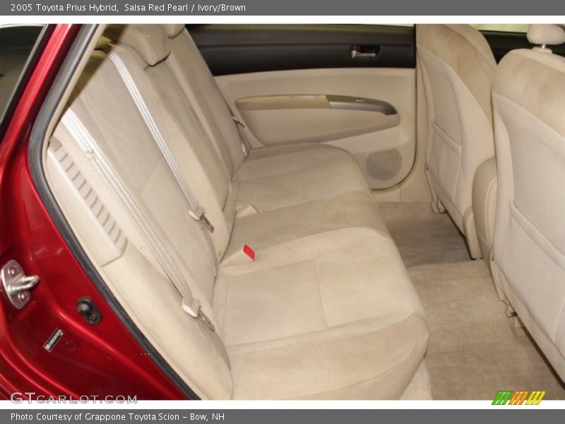 Salsa Red Pearl / Ivory/Brown 2005 Toyota Prius Hybrid