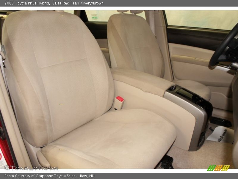 Salsa Red Pearl / Ivory/Brown 2005 Toyota Prius Hybrid