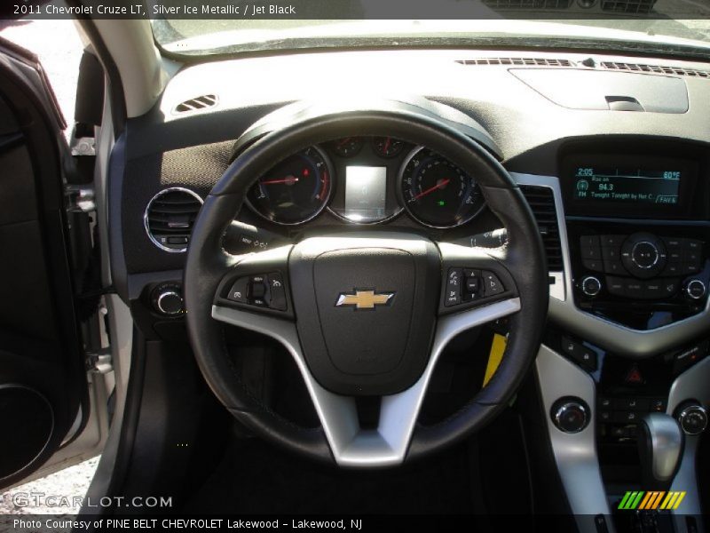 Silver Ice Metallic / Jet Black 2011 Chevrolet Cruze LT