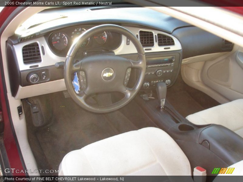 Sport Red Metallic / Neutral 2006 Chevrolet Monte Carlo LT
