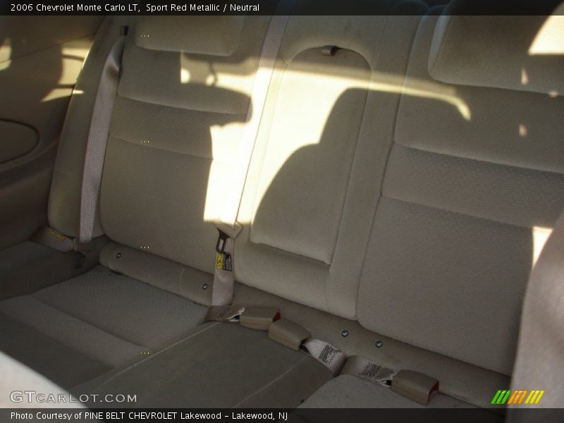 Sport Red Metallic / Neutral 2006 Chevrolet Monte Carlo LT