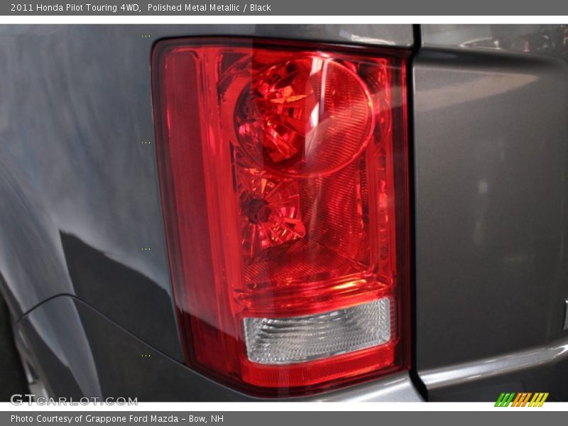 Polished Metal Metallic / Black 2011 Honda Pilot Touring 4WD