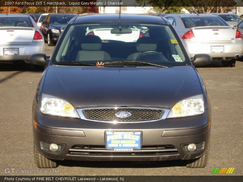 Liquid Grey Metallic / Charcoal 2007 Ford Focus ZX5 S Hatchback