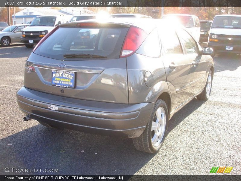 Liquid Grey Metallic / Charcoal 2007 Ford Focus ZX5 S Hatchback
