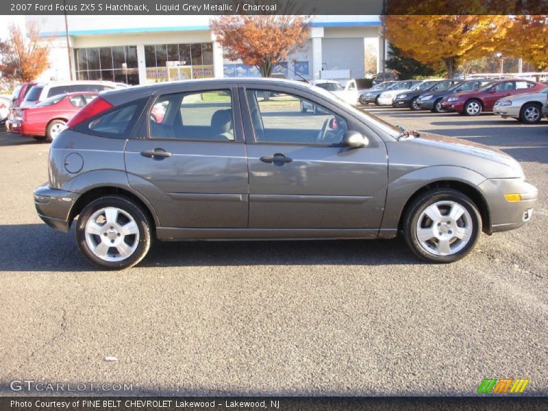 Liquid Grey Metallic / Charcoal 2007 Ford Focus ZX5 S Hatchback