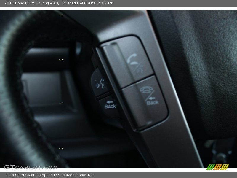 Polished Metal Metallic / Black 2011 Honda Pilot Touring 4WD