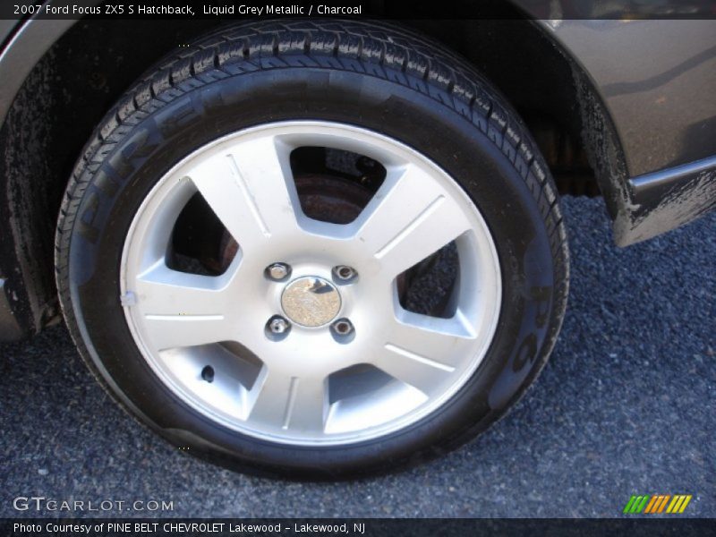 Liquid Grey Metallic / Charcoal 2007 Ford Focus ZX5 S Hatchback