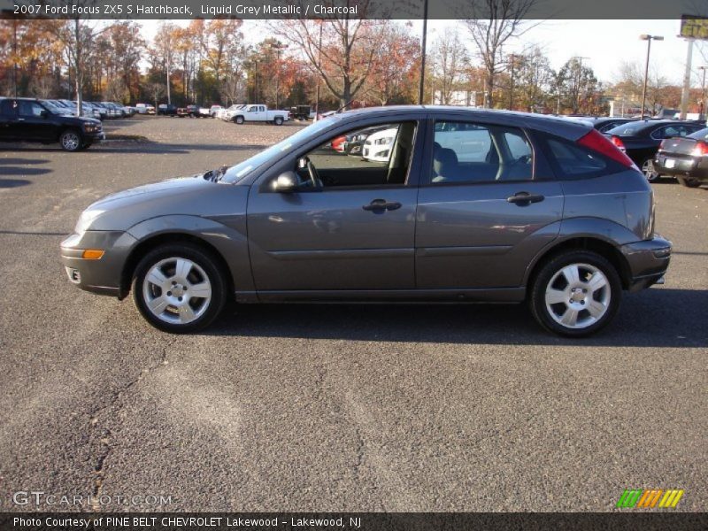 Liquid Grey Metallic / Charcoal 2007 Ford Focus ZX5 S Hatchback