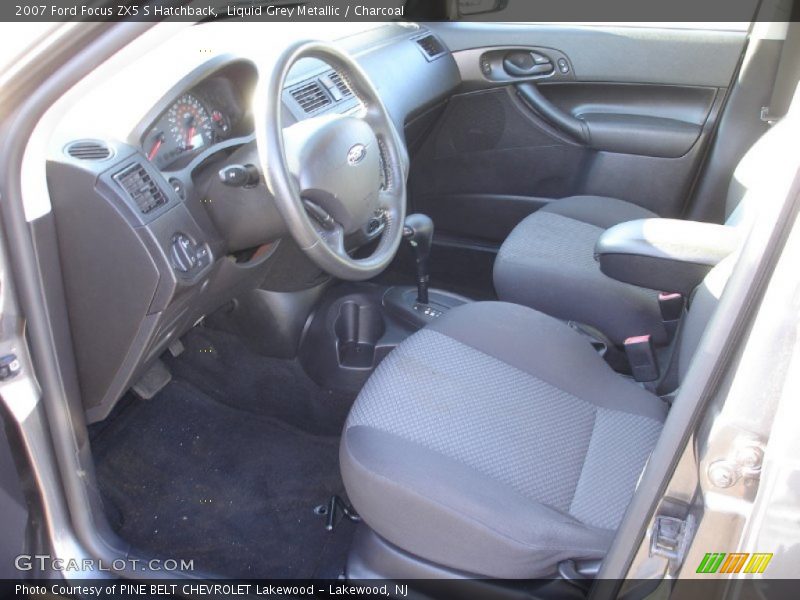 Liquid Grey Metallic / Charcoal 2007 Ford Focus ZX5 S Hatchback