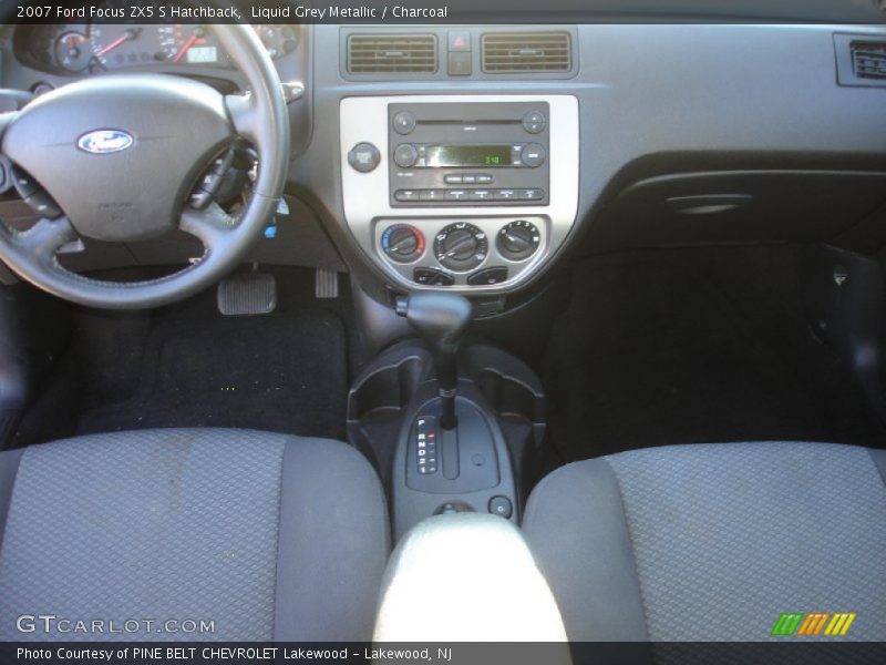 Liquid Grey Metallic / Charcoal 2007 Ford Focus ZX5 S Hatchback