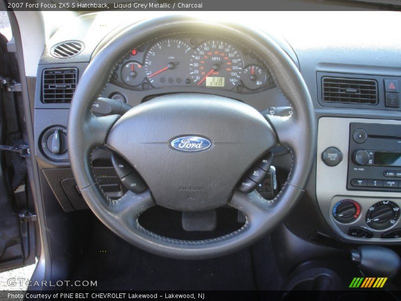 Liquid Grey Metallic / Charcoal 2007 Ford Focus ZX5 S Hatchback