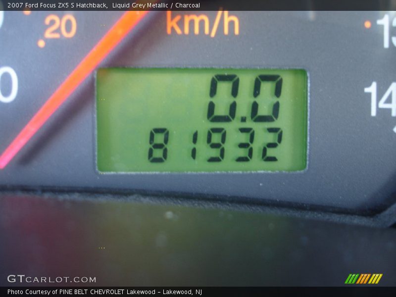 Liquid Grey Metallic / Charcoal 2007 Ford Focus ZX5 S Hatchback