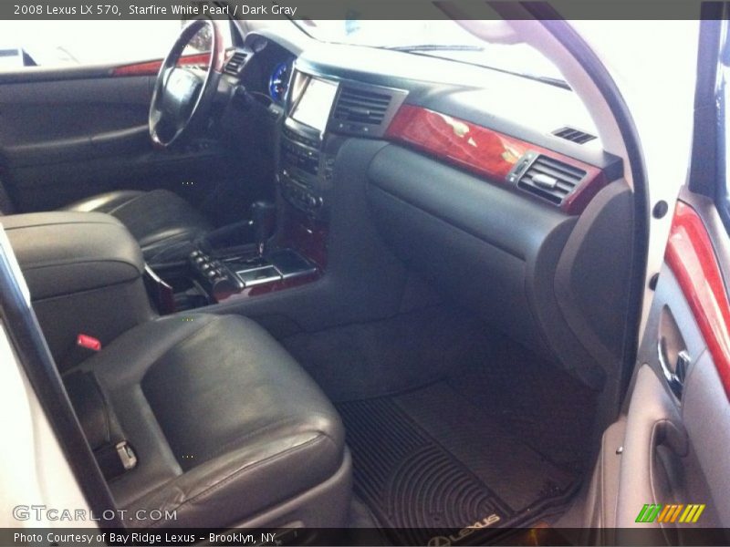 Starfire White Pearl / Dark Gray 2008 Lexus LX 570