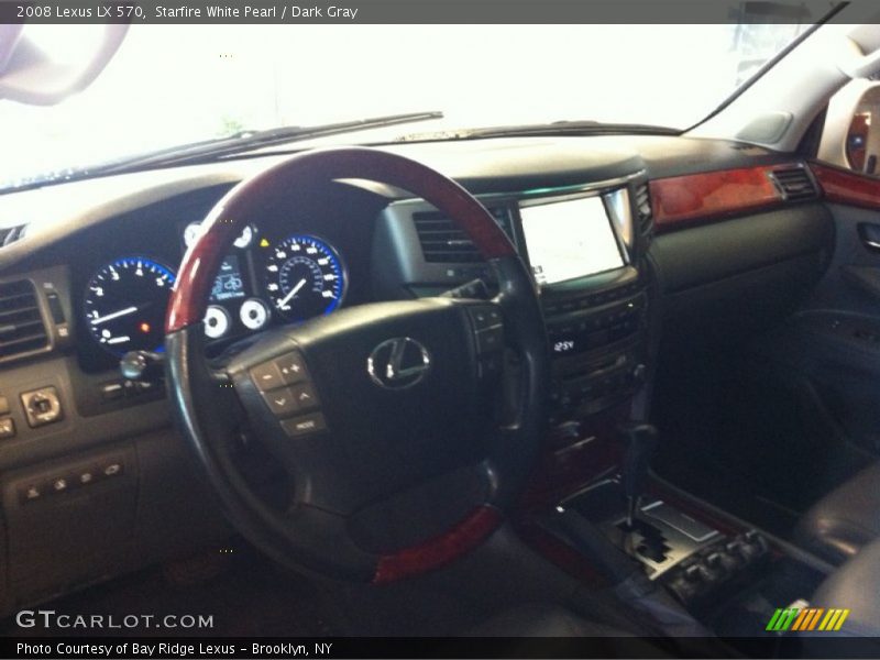 Starfire White Pearl / Dark Gray 2008 Lexus LX 570