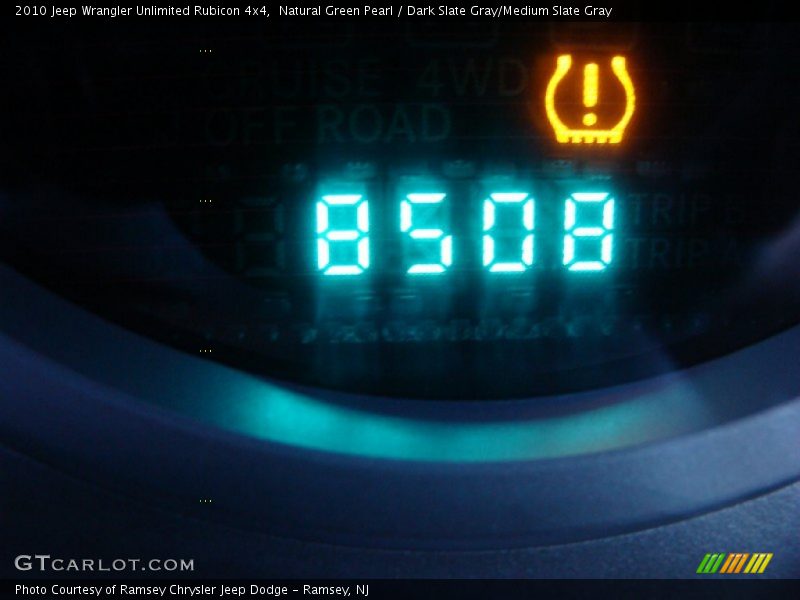 Natural Green Pearl / Dark Slate Gray/Medium Slate Gray 2010 Jeep Wrangler Unlimited Rubicon 4x4