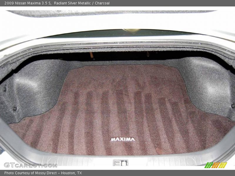 Radiant Silver Metallic / Charcoal 2009 Nissan Maxima 3.5 S