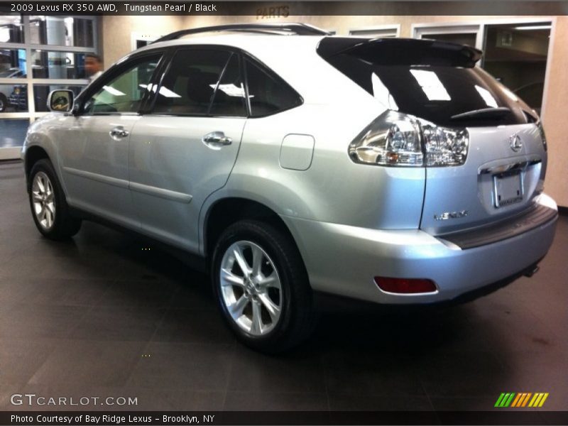 Tungsten Pearl / Black 2009 Lexus RX 350 AWD